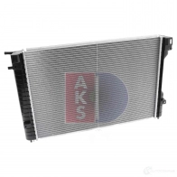 Радиатор охлаждения двигателя AKS DASIS W9V ON94 870270 150830n 4044455182030 - Изображение 8