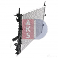 Радиатор охлаждения двигателя AKS DASIS 250001n 872220 4044455565147 4UOOM 9 - Изображение 6