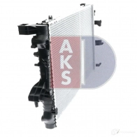Радиатор охлаждения двигателя AKS DASIS 866054 4044455204473 041007n PF E96 - Изображение 5