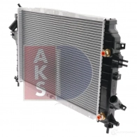 Радиатор охлаждения двигателя AKS DASIS 150024n 4044455453109 XY MF6XZ 870114 - Изображение 4