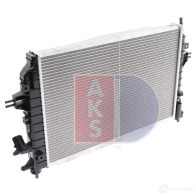 Радиатор охлаждения двигателя AKS DASIS 150024n 4044455453109 XY MF6XZ 870114 - Изображение 8