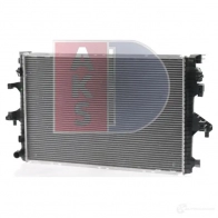 Радиатор охлаждения двигателя AKS DASIS 865987 040051n B ARP8Y 4044455539483