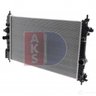 Радиатор охлаждения двигателя AKS DASIS JZ OYS70 870181 4044455462422 150099n - Изображение 2
