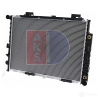 Радиатор охлаждения двигателя AKS DASIS 869124 122530n 4044455179870 3 16Z8