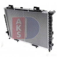 Радиатор охлаждения двигателя AKS DASIS 869124 122530n 4044455179870 3 16Z8 - Изображение 10