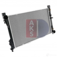 Радиатор охлаждения двигателя AKS DASIS 121400n 4044455196181 JREB GVH 869039 - Изображение 15