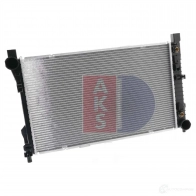 Радиатор охлаждения двигателя AKS DASIS 121400n 4044455196181 JREB GVH 869039 - Изображение 16