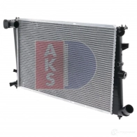 Радиатор охлаждения двигателя AKS DASIS 4044455172284 W4 H20TU 060180n 866912