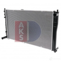 Радиатор охлаждения двигателя AKS DASIS 510090n 4044455197065 874255 ECB0L I