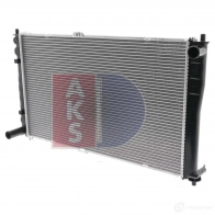 Радиатор охлаждения двигателя AKS DASIS 510090n 4044455197065 874255 ECB0L I - Изображение 2