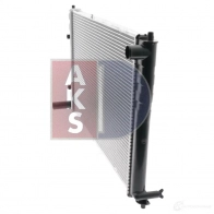 Радиатор охлаждения двигателя AKS DASIS 510090n 4044455197065 874255 ECB0L I - Изображение 4