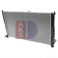 Радиатор охлаждения двигателя AKS DASIS 510090n 4044455197065 874255 ECB0L I - Изображение 10