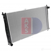 Радиатор охлаждения двигателя AKS DASIS 510090n 4044455197065 874255 ECB0L I - Изображение 15