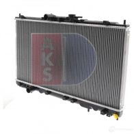 Радиатор охлаждения двигателя AKS DASIS 870010 C4Q1 X 141340n 4044455193418 - Изображение 2