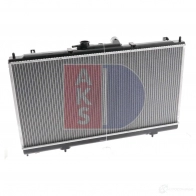 Радиатор охлаждения двигателя AKS DASIS 870010 C4Q1 X 141340n 4044455193418 - Изображение 8