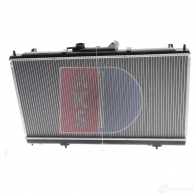 Радиатор охлаждения двигателя AKS DASIS 870010 C4Q1 X 141340n 4044455193418 - Изображение 9