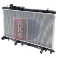 Радиатор охлаждения двигателя AKS DASIS 872969 E6X 2Z 350023n 4044455208532