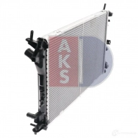 Радиатор охлаждения двигателя AKS DASIS 150069n 4044455210672 F1BI H 870151 - Изображение 6