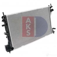 Радиатор охлаждения двигателя AKS DASIS 150069n 4044455210672 F1BI H 870151 - Изображение 15