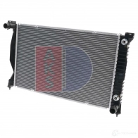 Радиатор охлаждения двигателя AKS DASIS 873867 480044n 4044455206200 VO GD6