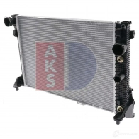 Радиатор охлаждения двигателя AKS DASIS A9 HTO72 120017n 868925 4044455457251 - Изображение 2