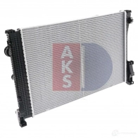Радиатор охлаждения двигателя AKS DASIS A9 HTO72 120017n 868925 4044455457251 - Изображение 7