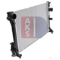 Радиатор охлаждения двигателя AKS DASIS A9 HTO72 120017n 868925 4044455457251 - Изображение 14