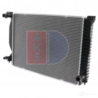 Радиатор охлаждения двигателя AKS DASIS 480042n 873865 8Q8 7RFK 4044455206095