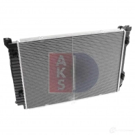 Радиатор охлаждения двигателя AKS DASIS 480042n 873865 8Q8 7RFK 4044455206095 - Изображение 8