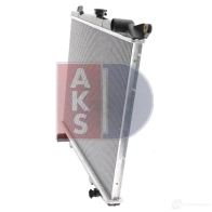 Радиатор охлаждения двигателя AKS DASIS 867345 4044455173779 071000n 537U0 O - Изображение 4