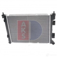 Радиатор охлаждения двигателя AKS DASIS 560142n 1437272161 RC V7D6K - Изображение 9