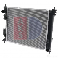 Радиатор охлаждения двигателя AKS DASIS 560142n 1437272161 RC V7D6K - Изображение 18