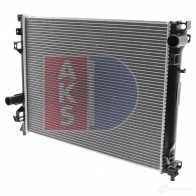 Радиатор охлаждения двигателя AKS DASIS 874635 4044455461654 520025n WV P4ZG
