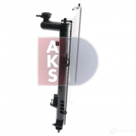 Радиатор охлаждения двигателя AKS DASIS 560075n 4044455535058 HD Y37H 874999 - Изображение 5