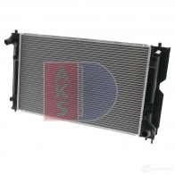 Радиатор охлаждения двигателя AKS DASIS 210183n 4044455452843 M3A2K 35 871639