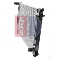 Радиатор охлаждения двигателя AKS DASIS 4044455191148 C 172UOM 873921 480150n - Изображение 4
