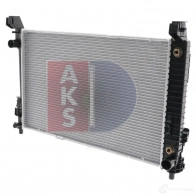 Радиатор охлаждения двигателя AKS DASIS 868949 4044455206231 6 M9RL 120074n