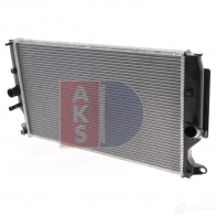 Радиатор охлаждения двигателя AKS DASIS 211 BLV 210214n 871666 4044455462859