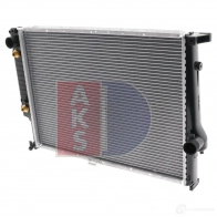 Радиатор охлаждения двигателя AKS DASIS 866525 Z4S OJ 4044455171430 050760n - Изображение 1