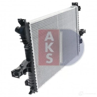 Радиатор охлаждения двигателя AKS DASIS 220001n 872042 I LBMR 4044455206187 - Изображение 6