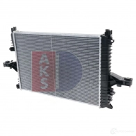 Радиатор охлаждения двигателя AKS DASIS 220001n 872042 I LBMR 4044455206187 - Изображение 10