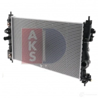 Радиатор охлаждения двигателя AKS DASIS 4044455471066 870188 150106n 8UIBX Y
