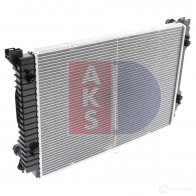 Радиатор охлаждения двигателя AKS DASIS 873866 480043n 4044455206101 KXD BC5W - Изображение 7