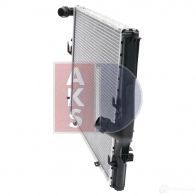 Радиатор охлаждения двигателя AKS DASIS 866458 4044455210535 050045n R 15198 - Изображение 4