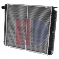 Радиатор охлаждения двигателя AKS DASIS 220750n I KQ6G9 872083 4044455188414 - Изображение 3