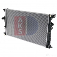 Радиатор охлаждения двигателя AKS DASIS Q00 XX 1424632456 520151n 4044455760245 - Изображение 2