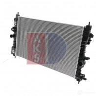 Радиатор охлаждения двигателя AKS DASIS 870180 150098n 4044455462415 IP 6OON - Изображение 2