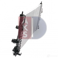 Радиатор охлаждения двигателя AKS DASIS 870180 150098n 4044455462415 IP 6OON - Изображение 5