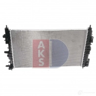 Радиатор охлаждения двигателя AKS DASIS 870180 150098n 4044455462415 IP 6OON - Изображение 8