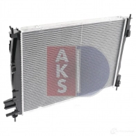 Радиатор охлаждения двигателя AKS DASIS 1YM9 ZF 4044455458180 070001n 867164 - Изображение 8